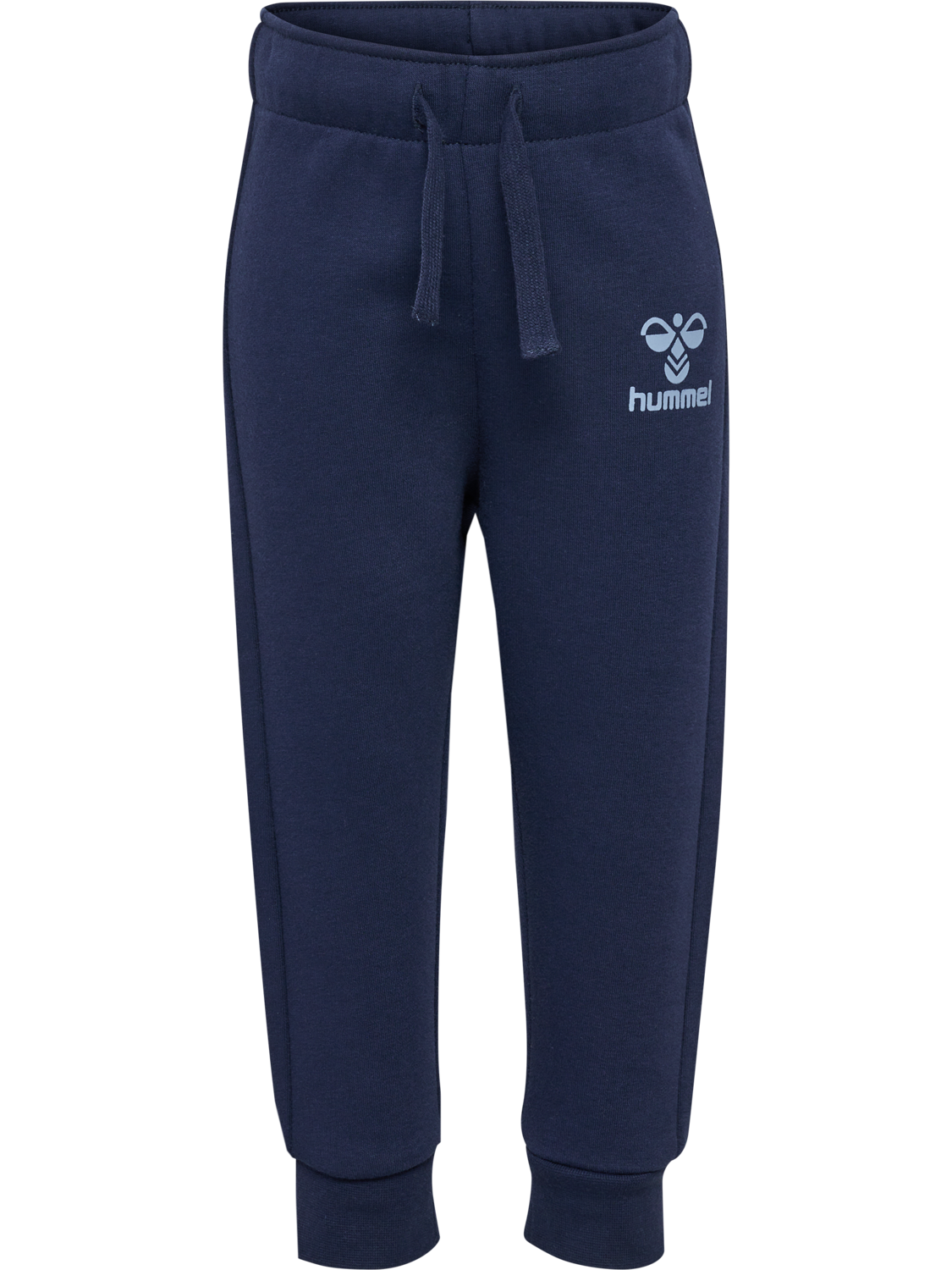 hmlHUMMING CREWSUIT, BLACK IRIS/FADED DENIM, packshot