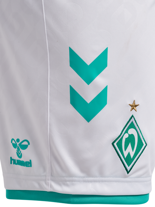 WER 23/24 AWAY SHORTS, WHITE WER 23/24 AWAY SHORTS, WHITE, packshot