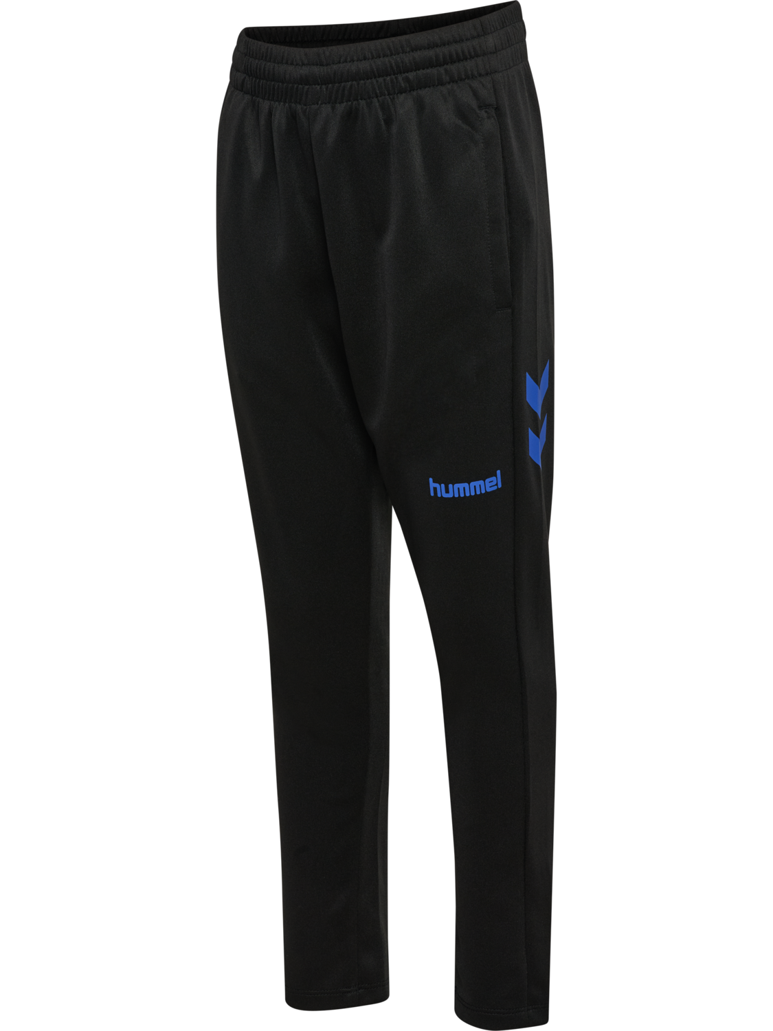 hmlBLAZE CLUB 26 PANTS KIDS, BLACK/BLUE, packshot