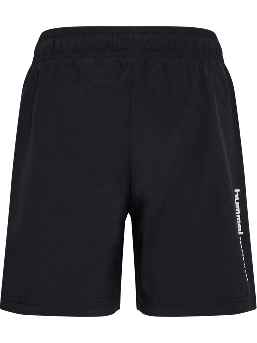 hmlJR PULSE WORKOUT SHORTS, BLACK hmlJR PULSE WORKOUT SHORTS, BLACK, packshot