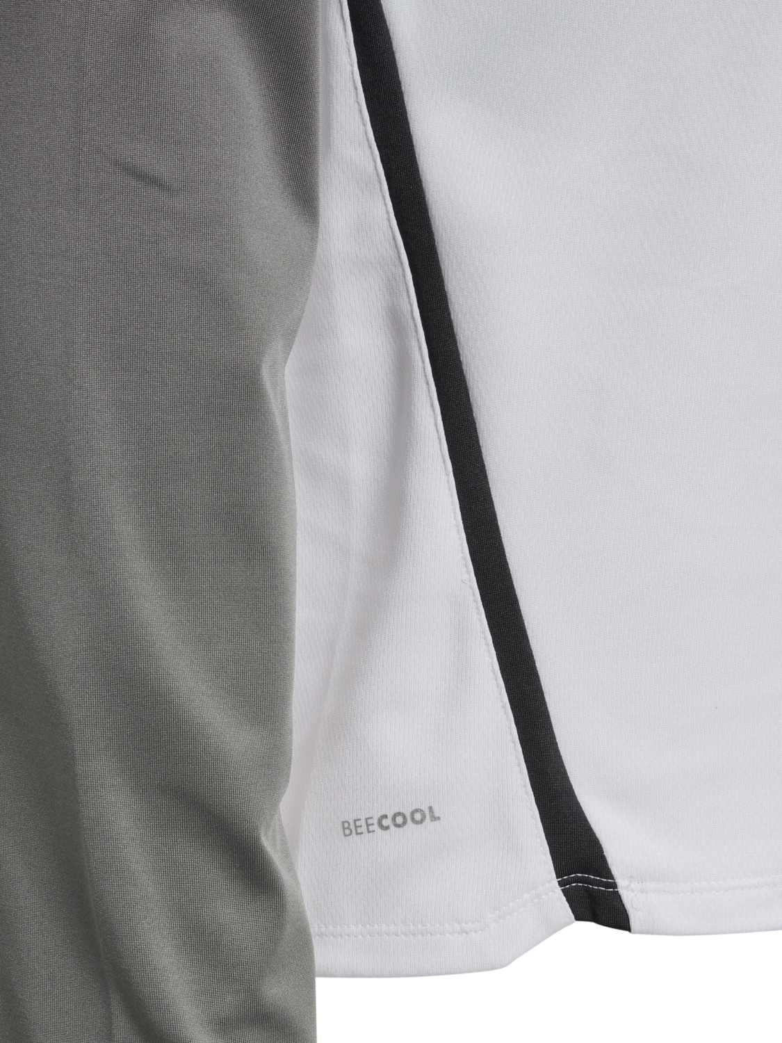 hmlLEAD 2.0 HALF ZIP, WHITE/STEEL GRAY, packshot