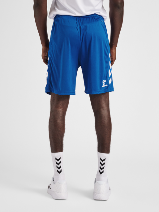 hmlCORE XK POLY SHORTS, TRUE BLUE, model