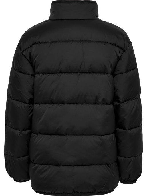 hmlJR LIGHTWEIGHT PUFFER JACKET, BLACK, packshot