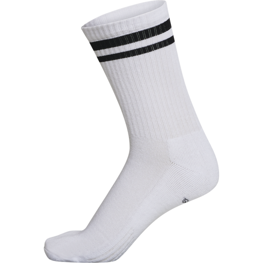 hmlRETRO 4-PACK SOCKS MIX, WHITE/BLACK, packshot
