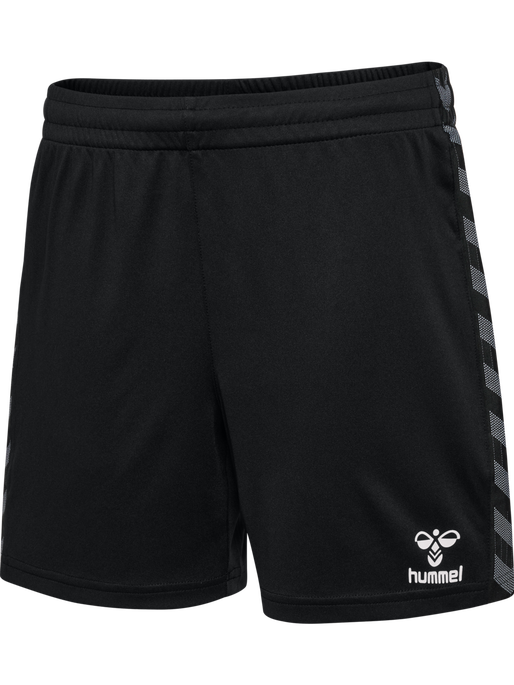 hmlAUTHENTIC PL SHORTS KIDS, BLACK, packshot