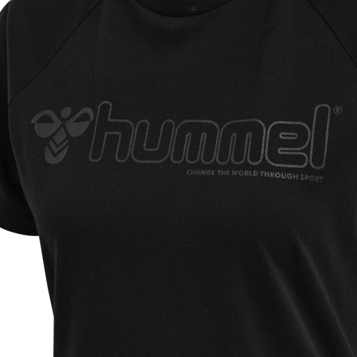 hmlNONI 2.0 T-SHIRT, BLACK, packshot