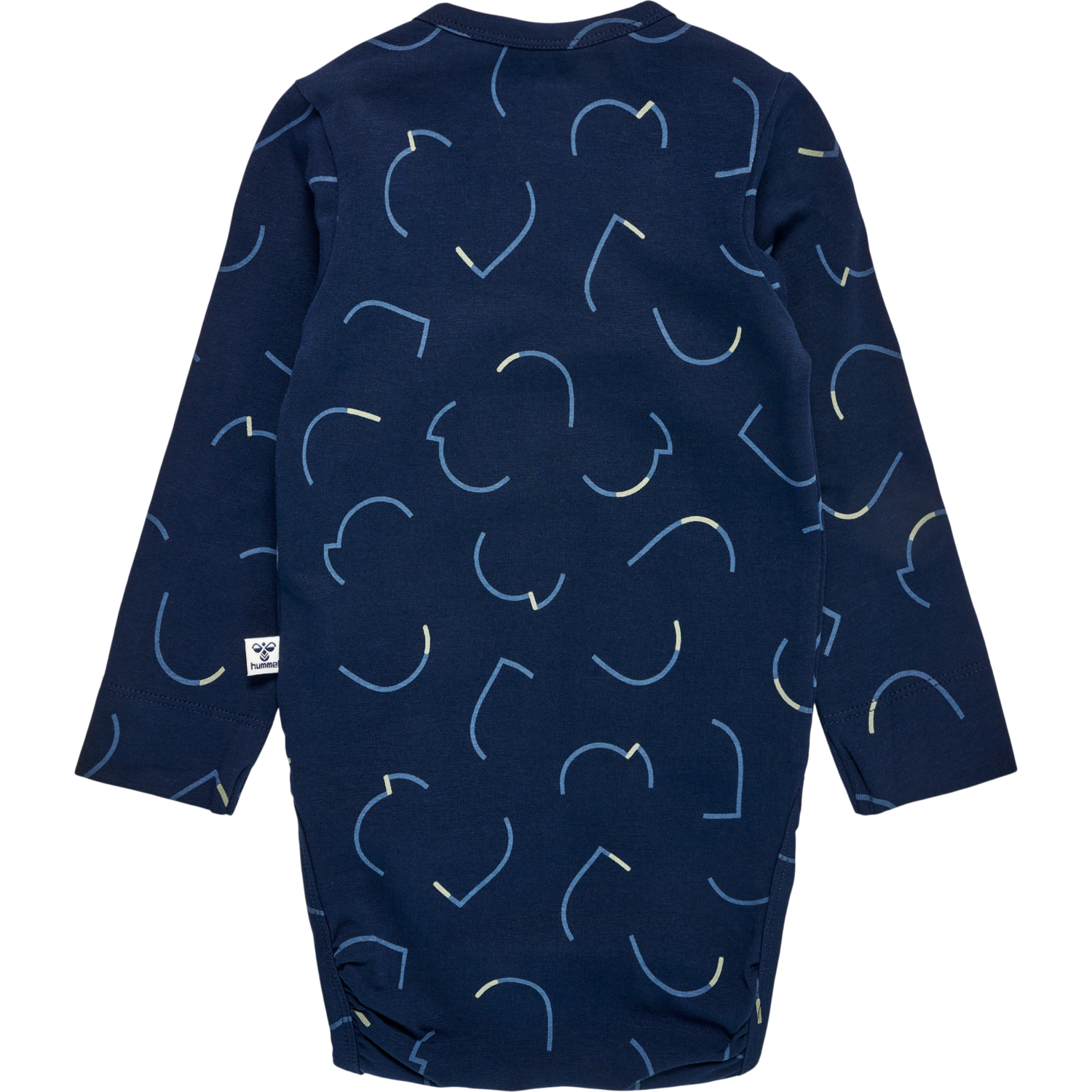 hmlOBI BODY L/S, BLACK IRIS, packshot