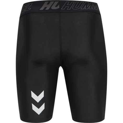 hmlTE TOPAZ 2-PACK TIGHT SHORTS, BLACK, packshot