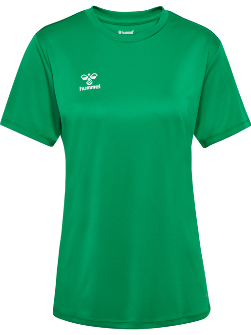 hmlESSENTIAL JERSEY S/S WOMAN, JELLY BEAN, packshot