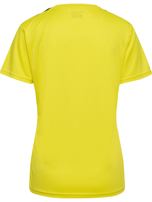 hmlAUTHENTIC PL JERSEY S/S WOMAN, BLAZING YELLOW, packshot