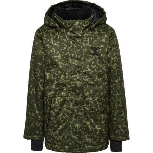 hmlURBAN TEX JACKET, OLIVE NIGHT, packshot
