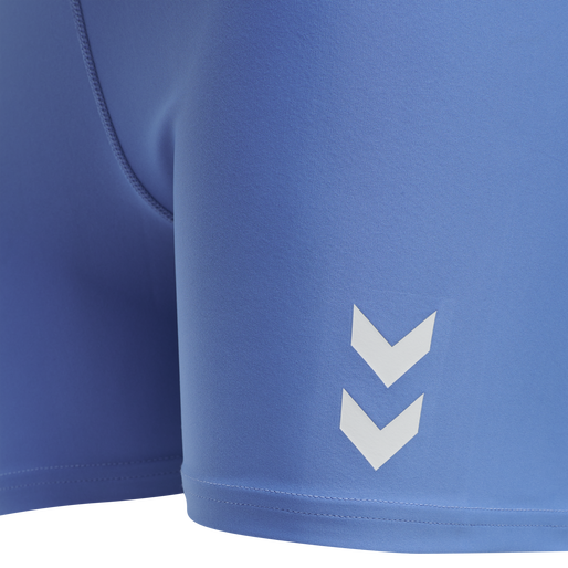 hmlTE TOLA HW TIGHT SHORTS, MARINA, packshot