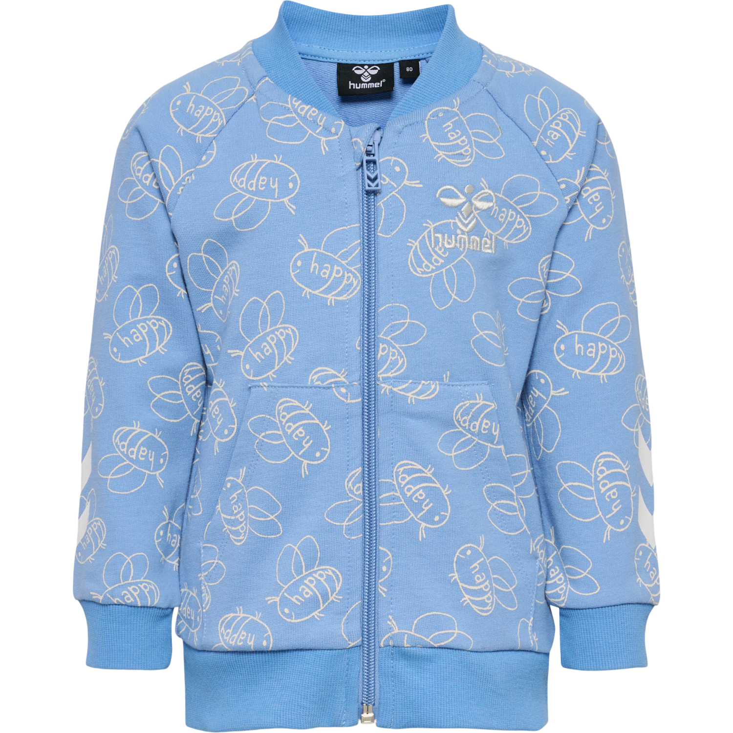 hmlGLADSOME ZIP JACKET, SILVER LAKE BLUE, packshot