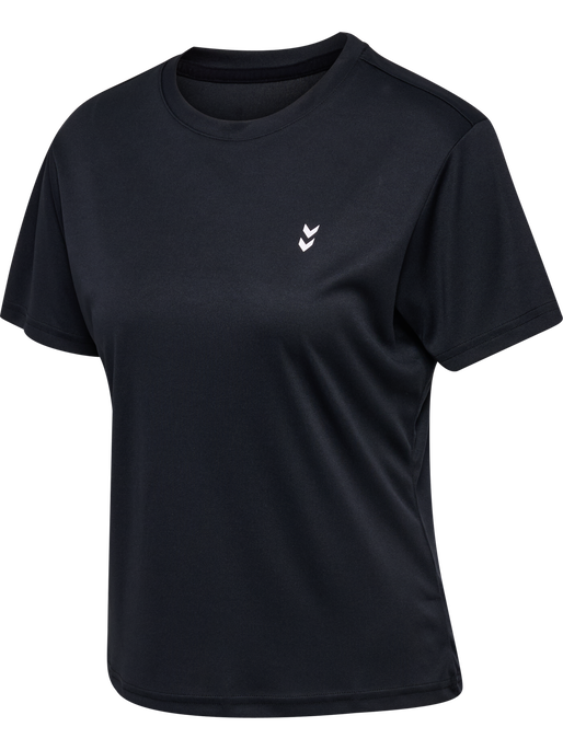 hmlPULSE TRAINING W T-SHIRT S/S, BLACK hmlPULSE TRAINING W T-SHIRT S/S, BLACK, packshot