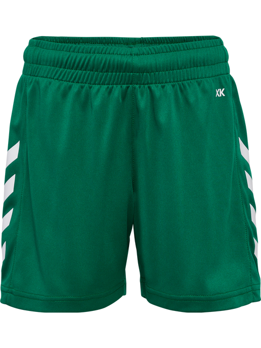 hmlCORE XK POLY SHORTS KIDS, EVERGREEN, packshot