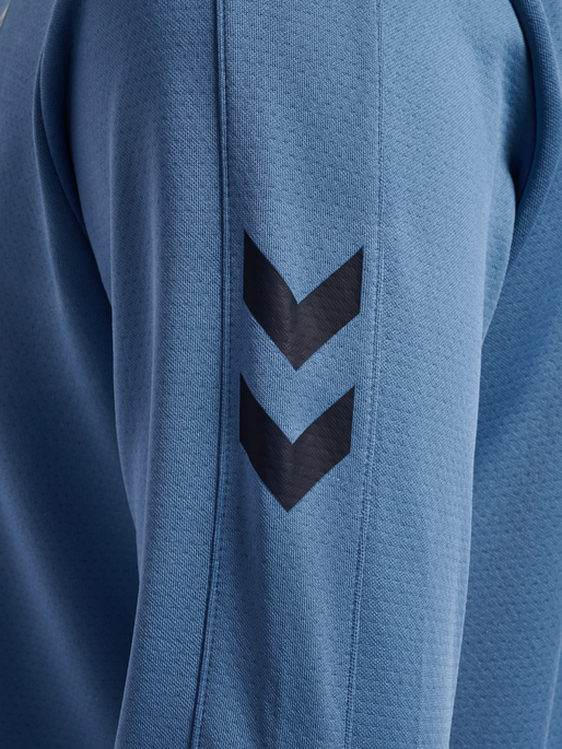 hmlACTIVE PL HALF ZIP, CORONET BLUE hmlACTIVE PL HALF ZIP, CORONET BLUE, packshot
