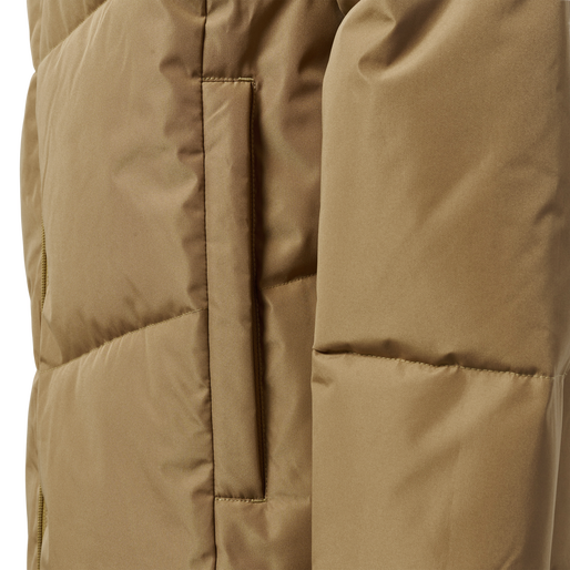hmlLGC MIA LONG PUFF COAT, TIGERS EYE hmlLGC MIA LONG PUFF COAT, TIGERS EYE, packshot