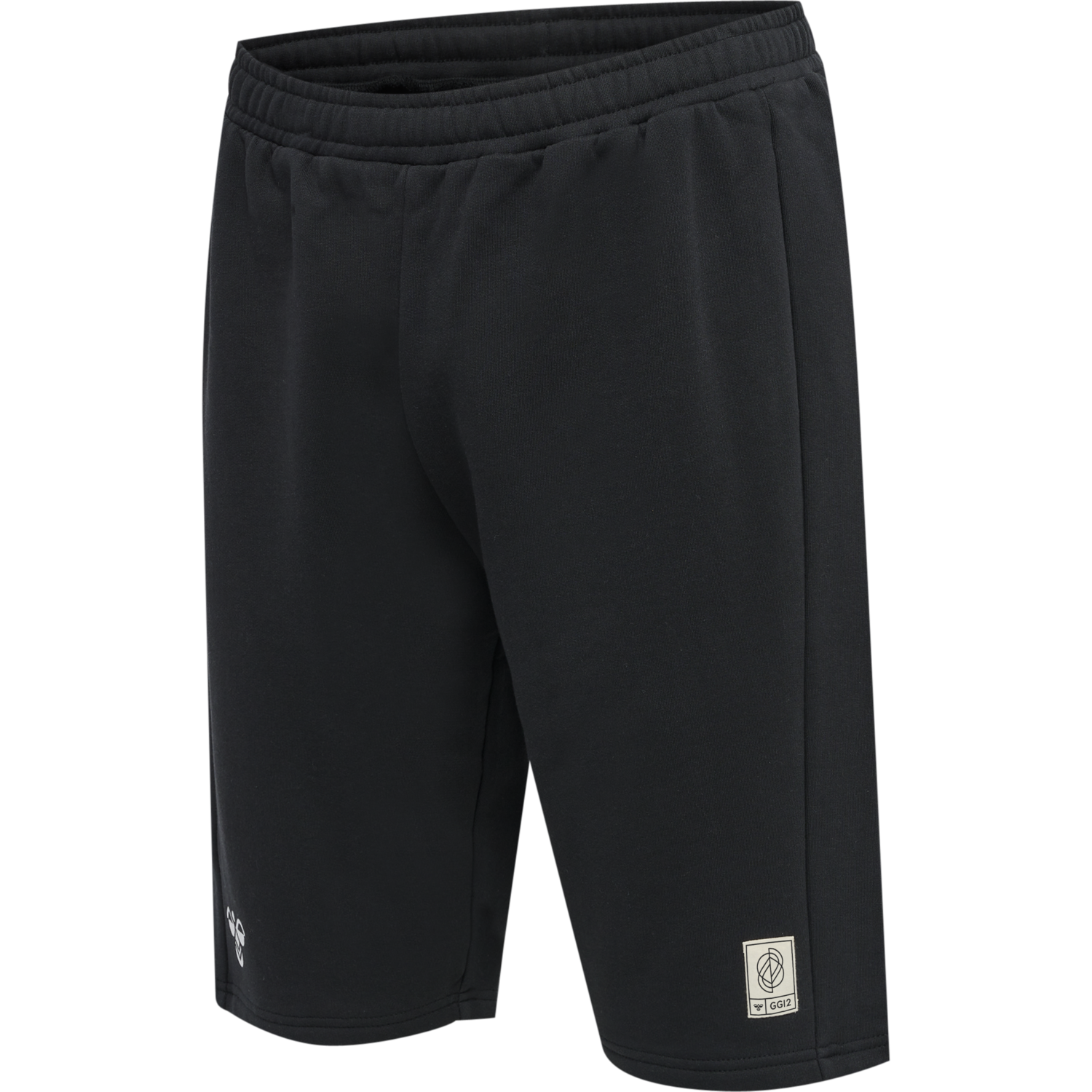 hmlGG12 SWEAT SHORTS, BLACK, packshot