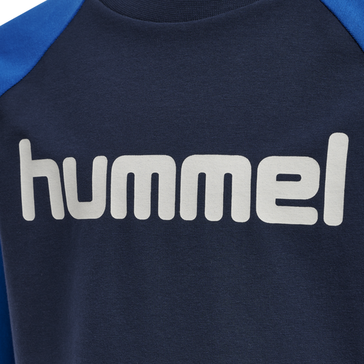 hmlBOYS T-SHIRT L/S, LAPIS BLUE, packshot