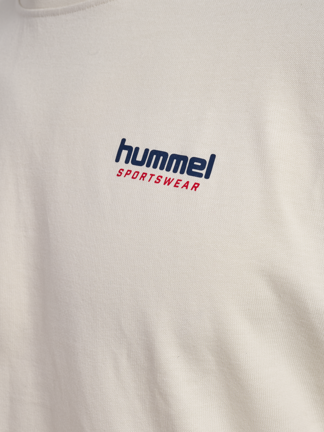 hmlLOOSE T-SHIRT L/S SW, TOFU, packshot