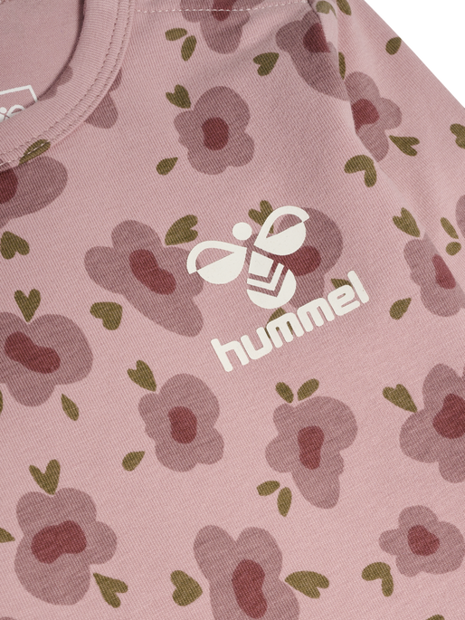 hmlFJORA BODY L/S, ADOBE ROSE, packshot