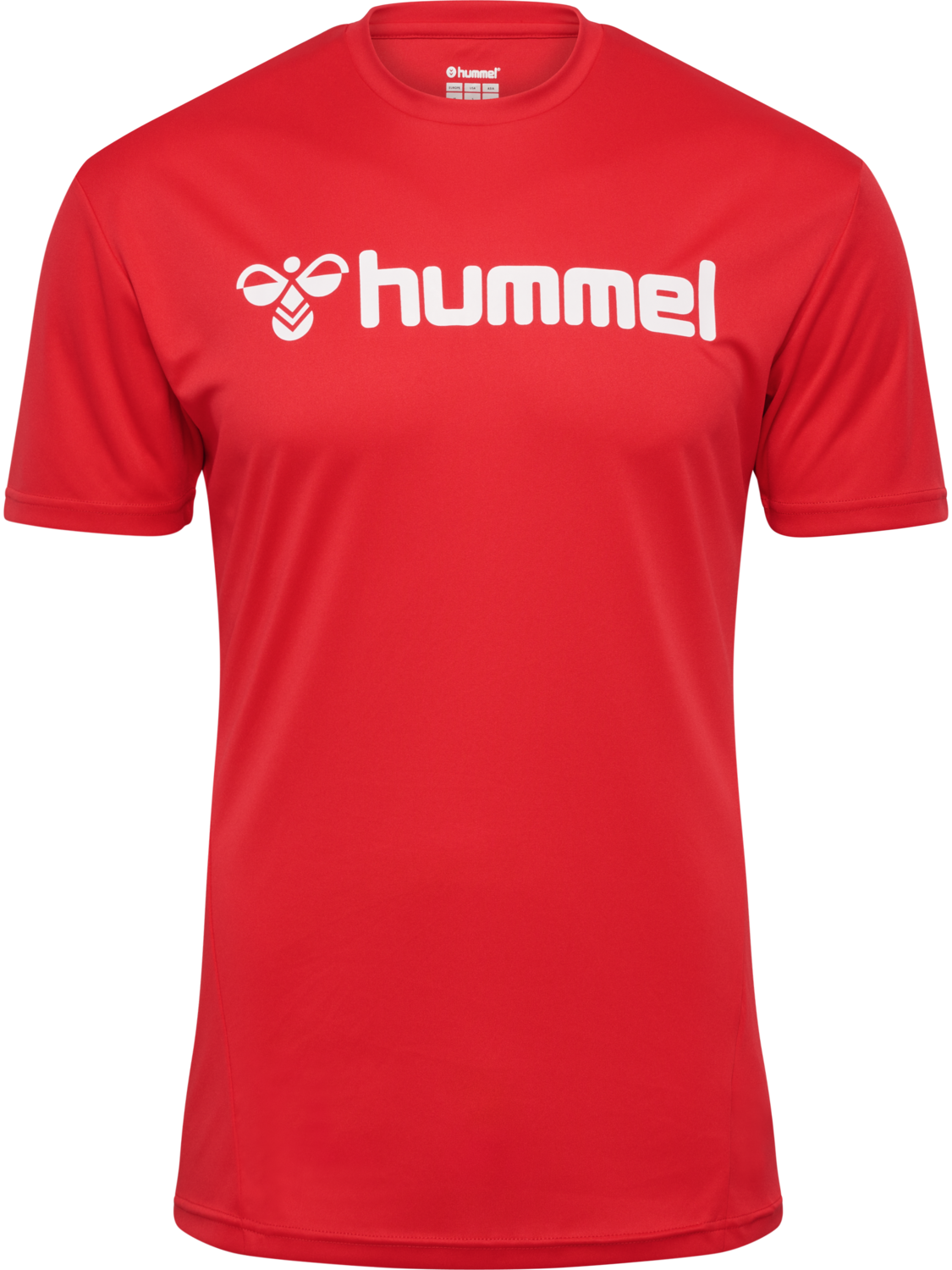 hmlLOGO JERSEY S/S, TRUE RED, packshot