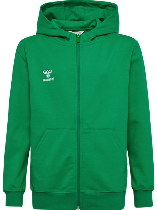 hmlGO 2.0 ZIP HOODIE KIDS, JELLY BEAN, packshot