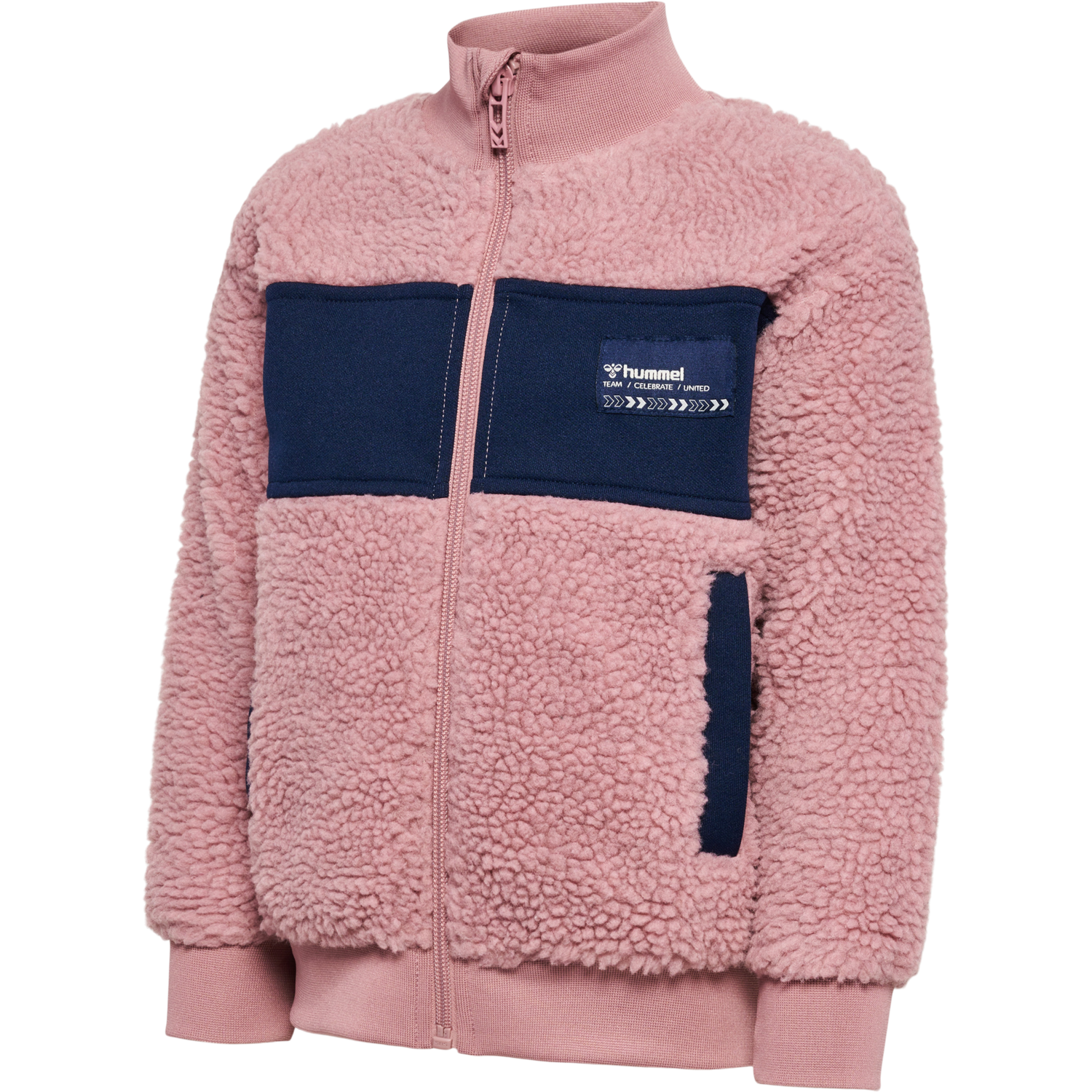 hmlEVAN ZIP JACKET, WOODROSE, packshot