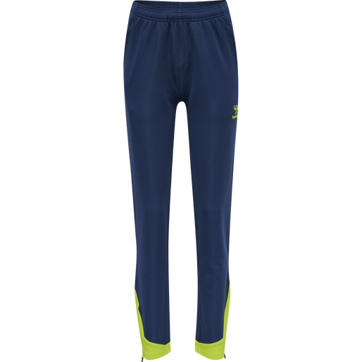 hmlLEAD WOMEN POLY PANTS, DARK DENIM, packshot