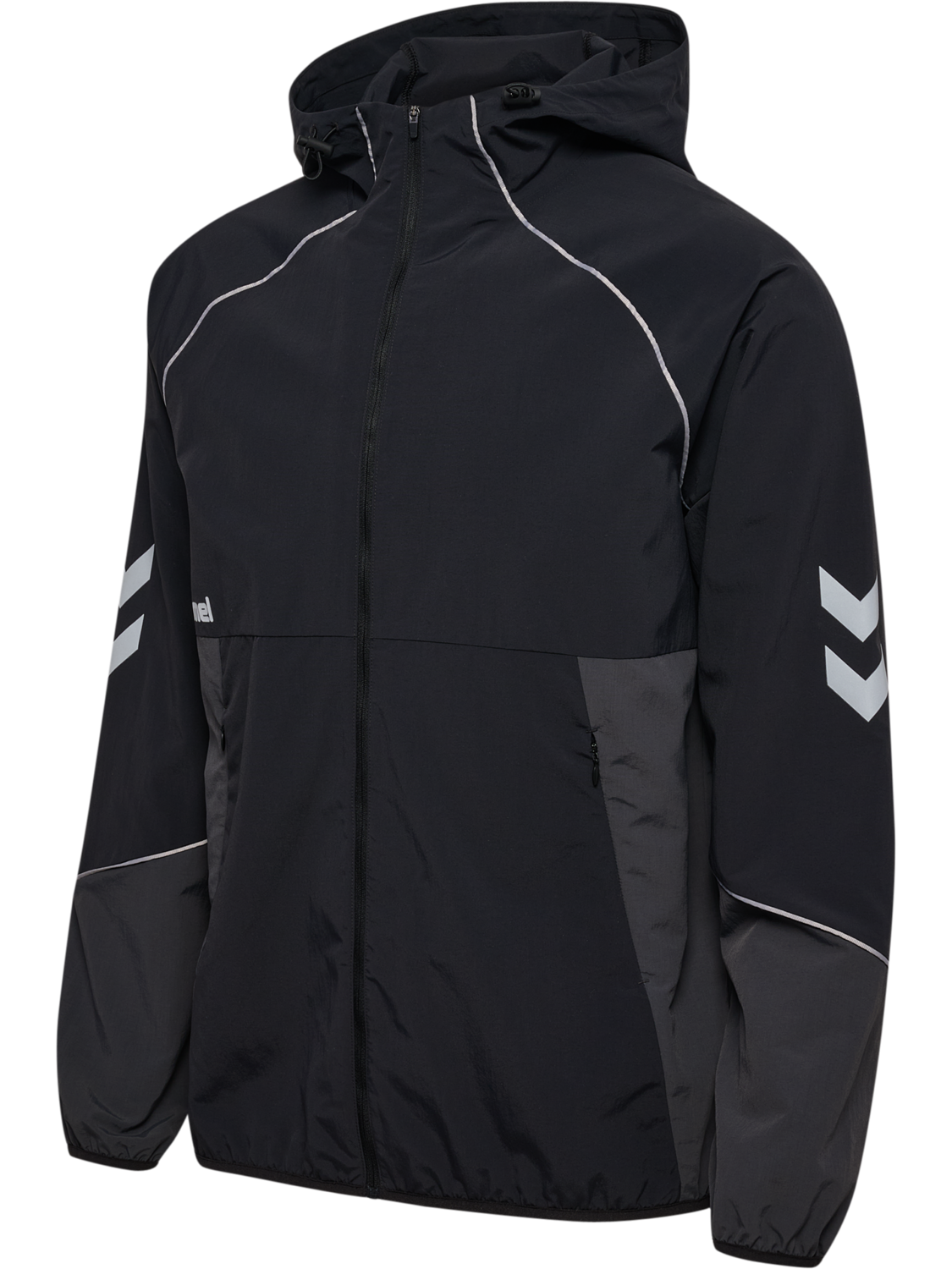 hmlBLAZE26 ATHLEISURE TRACK JACKET, BLACK, packshot