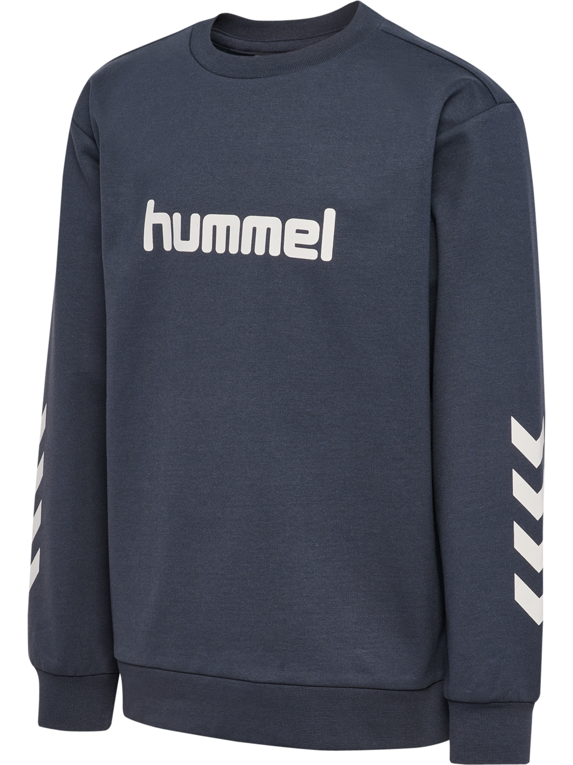 hmlJR REG LOGO SWEATSHIRT, OMBRE BLUE, packshot