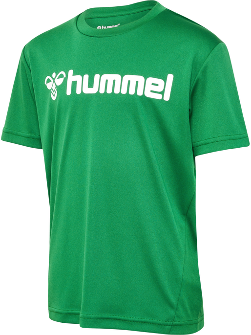 hmlLOGO JERSEY S/S KIDS, JELLY BEAN, packshot