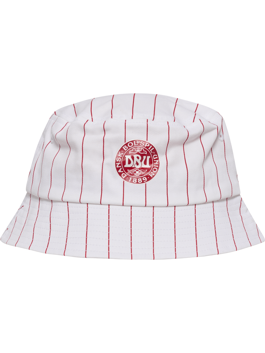 DBU 26 FAN DYNAMITE BUCKET HAT, WHITE/RED, packshot