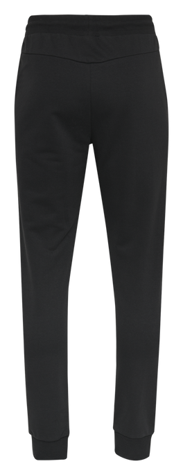 hmlISAM REGULAR PANTS, BLACK, packshot