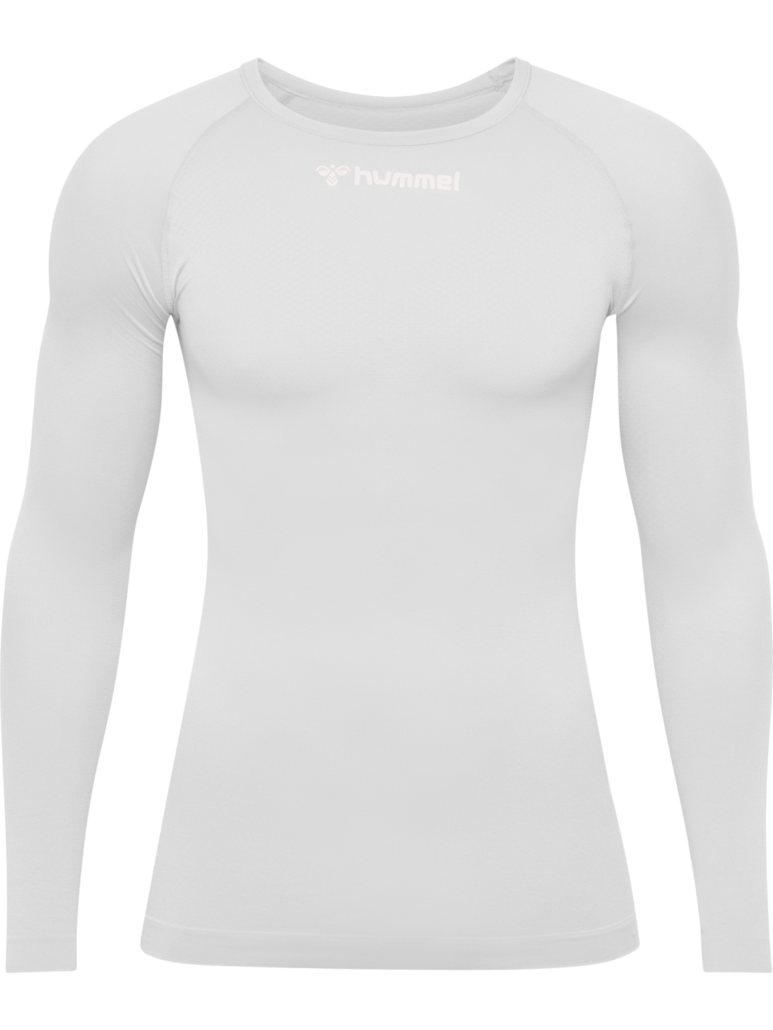 hmlBL COMFORT 2.0 TEE L/S, WHITE, packshot