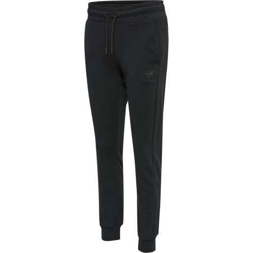 hmlNONI 2.0 REGULAR PANTS, BLACK, packshot