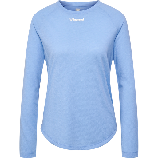 hummel MT VANJA T-SHIRT L/S - PLACID BLUE | Sport-T-Shirts