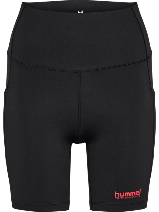hmlHIIT INTENSITY HW SHORT TIGHTS, BLACK hmlHIIT INTENSITY HW SHORT TIGHTS, BLACK, packshot