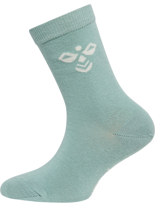SUTTON 3-PACK SOCK, BLUE SURF, packshot