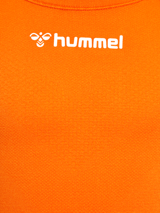 hmlBL COMFORT 2.0 TEE L/S KIDS, ORANGE TIGER hmlBL COMFORT 2.0 TEE L/S KIDS, ORANGE TIGER, packshot