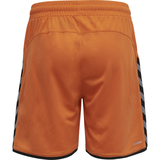 hmlAUTHENTIC KIDS POLY SHORTS, TANGERINE, packshot