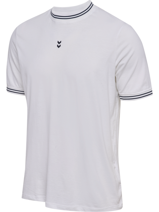 hmlPULSE RETRO T-SHIRT S/S, WHITE hmlPULSE RETRO T-SHIRT S/S, WHITE, packshot