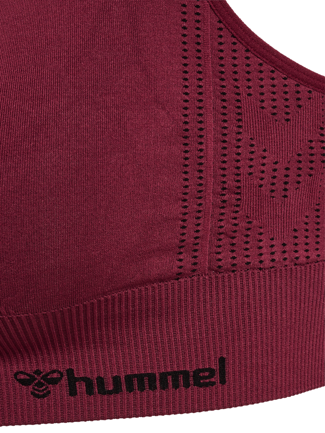 hmlMT SHAPING SEAMLESS SPORTS TOP, ZINFANDEL, packshot