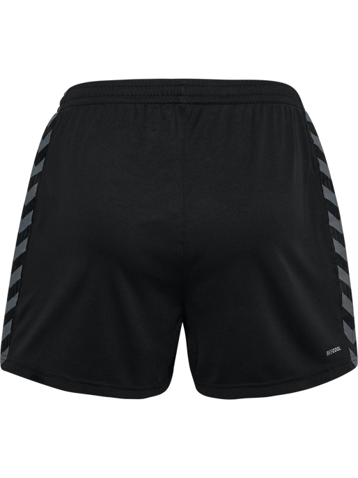 hmlAUTHENTIC PL SHORTS WOMAN, BLACK hmlAUTHENTIC PL SHORTS WOMAN, BLACK, packshot