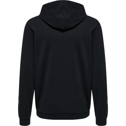 hmlLGC JULIAN HOODIE, BLACK, packshot