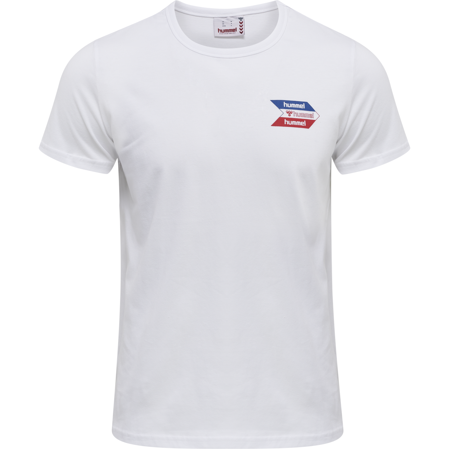 hmlIC COMBI  T-SHIRT, WHITE/BLUE/RED, packshot