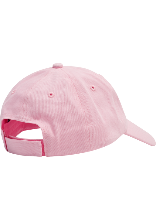 hmlJR BASEBALL BADGE CAP, PINK-A-BOO, packshot