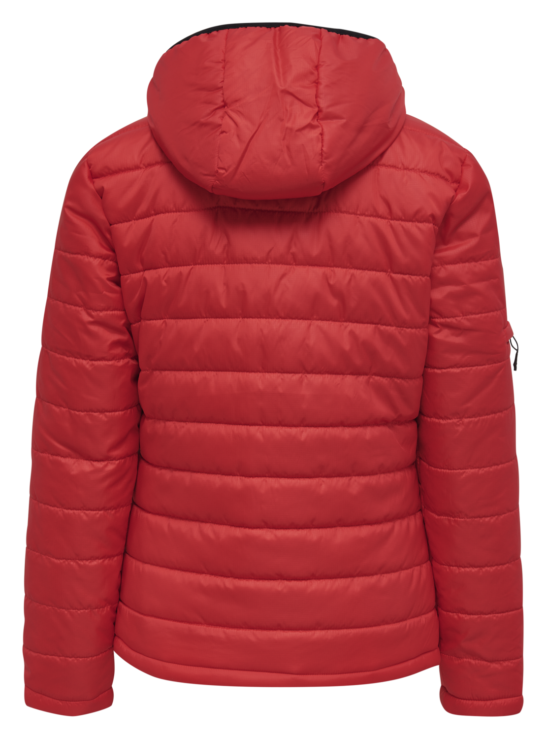 hmlNORTH QUILTED HOOD JACKET WOMAN, TRUE RED, packshot