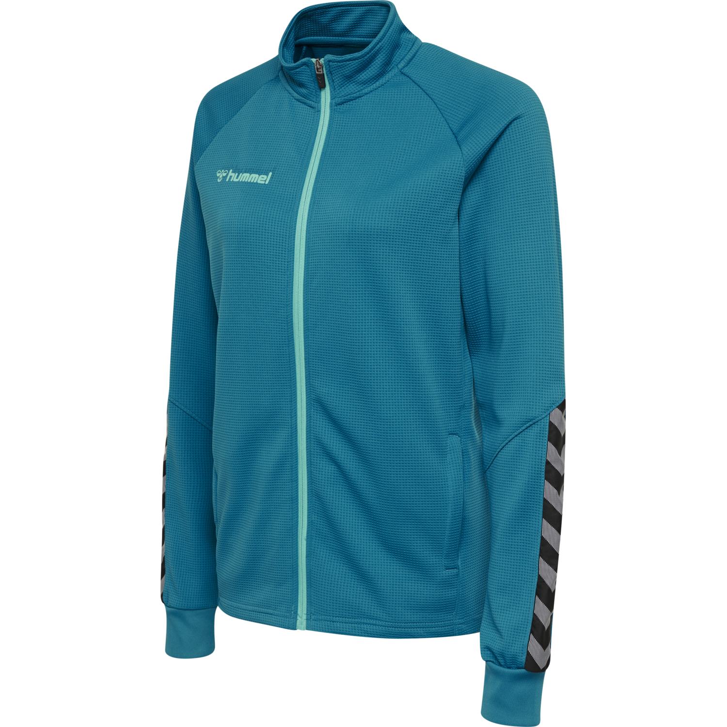 hmlAUTHENTIC WOMEN POLY ZIP JACKET, CELESTIAL, packshot
