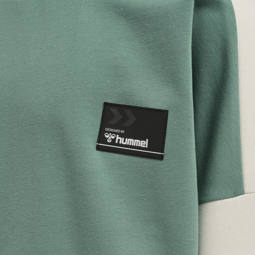 hmlMARLEE SWEATSHIRT, MINERAL BLUE, packshot